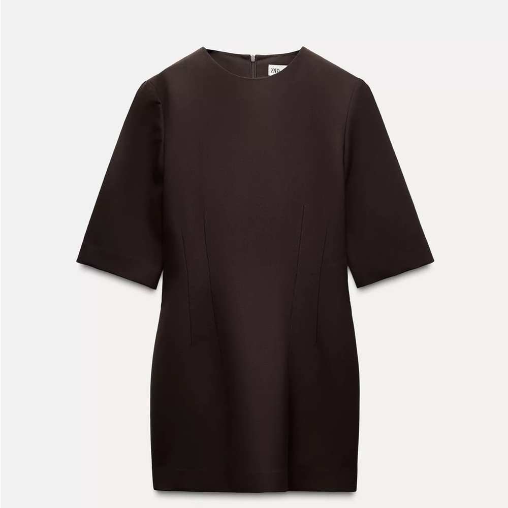 Contour fit mini dress